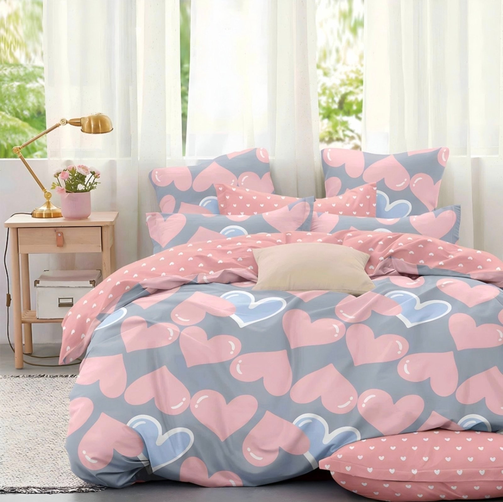 Комплект СЪРЦЕ от 4 части 155x220