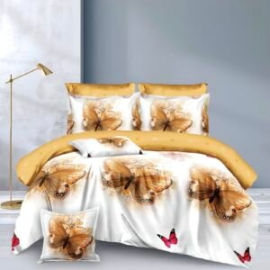 Комплект ЖЪЛТА ПЕПЕРУДА от 8 части 220*240 без ластик