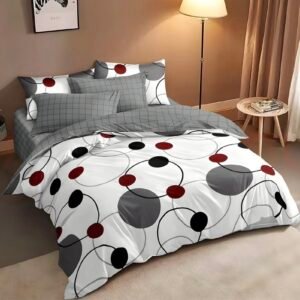 Комплект ГИЯ с 2 горни плика, 100% памучен сатен 7 части 220*240 без ластик